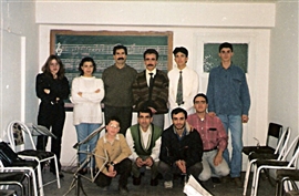 Strazburg Caddesindeki Dersanede öğrencileriyle - 1997