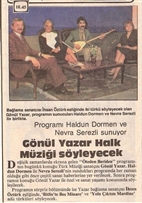 Güneş Gazetesi - 1981