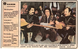 İhsan Öztürk, İzzet Altınmeşe, Musa Eroğlu - TRT Bizden Size Programı 1978 Günaydın Gazetesi